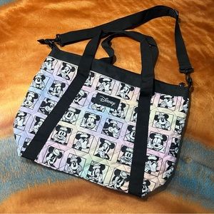 Disney Minnie Mouse Bio World Quilted Tote Bag Pastels   Minnie Photo frame